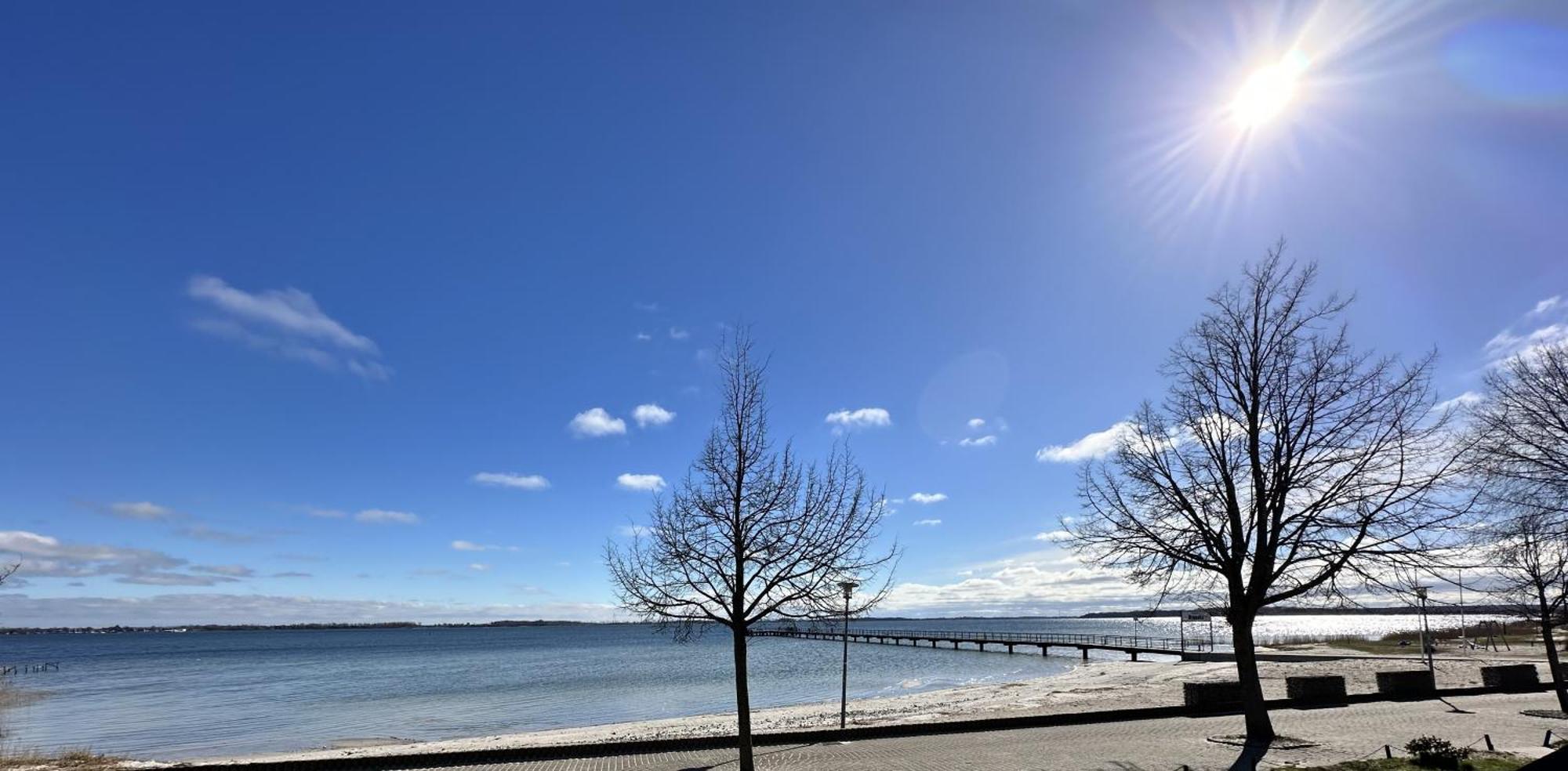App 2 Stylische Surfoase Am Wasser Dranske Exterior foto